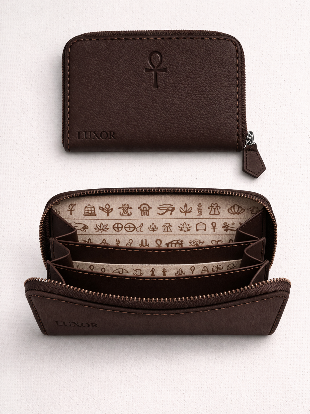 Luxor Zip Portemonnaie