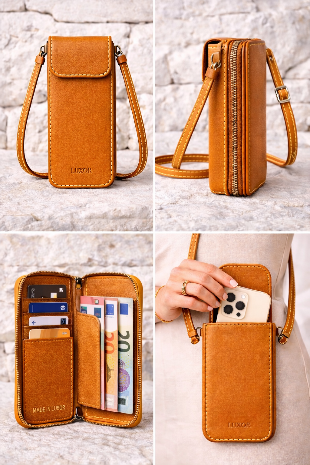 Luxor Phone Wallet Crossbody