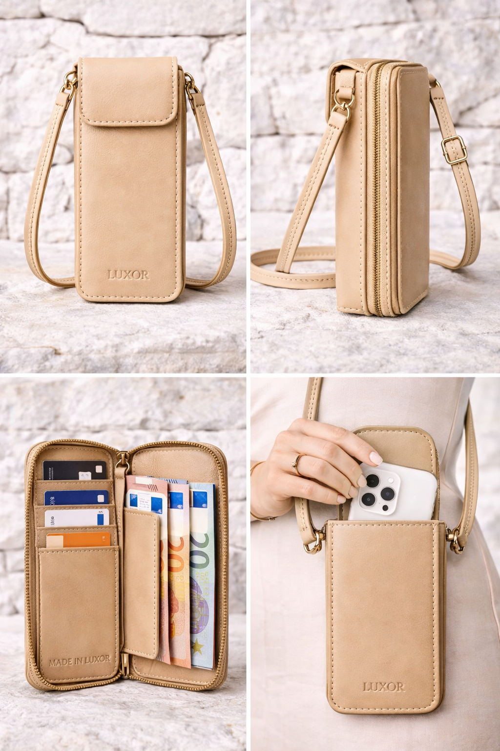 Luxor Phone Wallet Crossbody