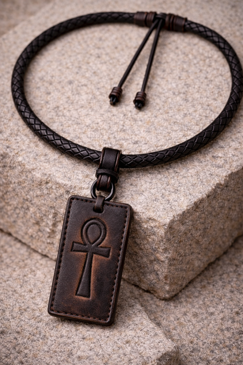 Ankh Lederkette