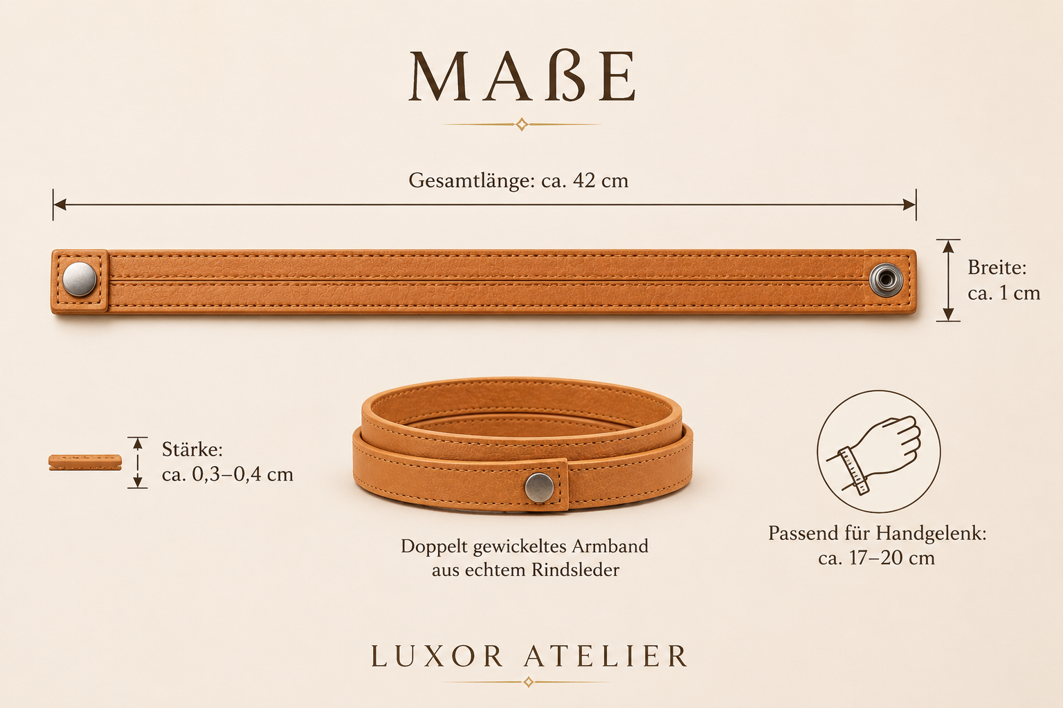 Double Wrap Armband