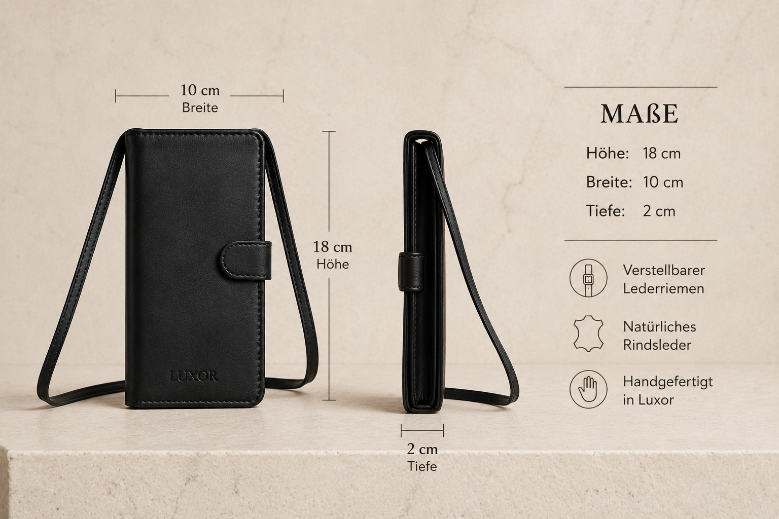 LUXOR Phone Wallet Crossbody