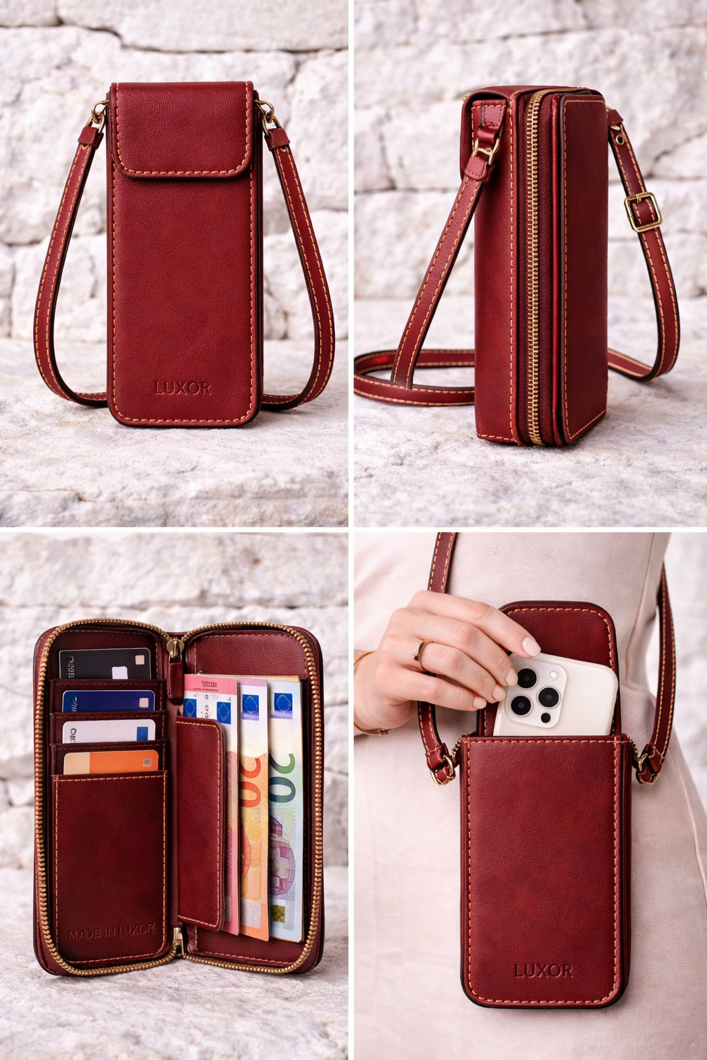 Luxor Phone Wallet Crossbody