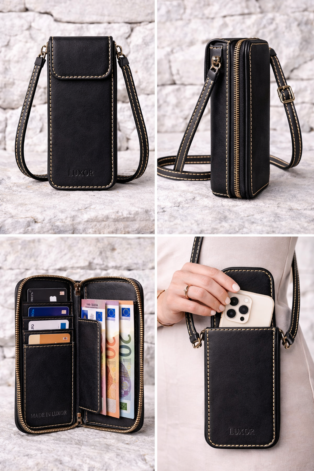 Luxor Phone Wallet Crossbody