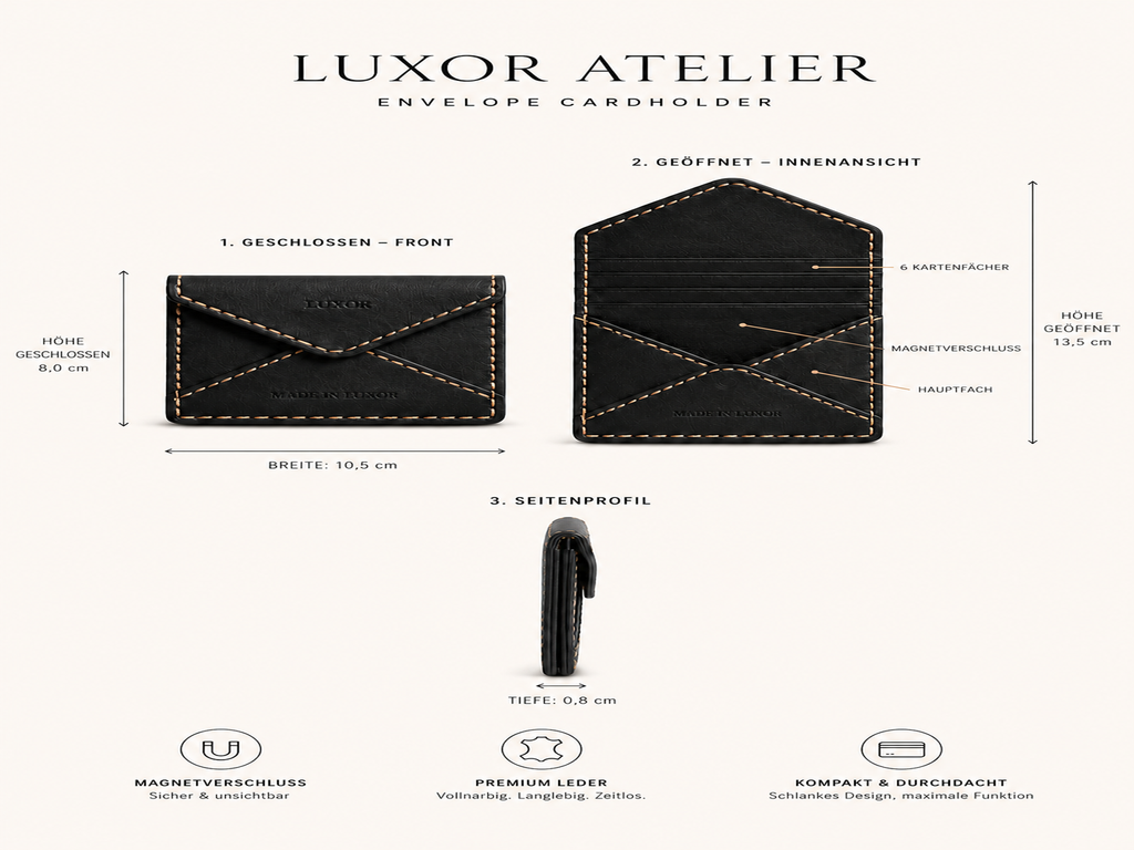 LUXOR Envelope Card Holder